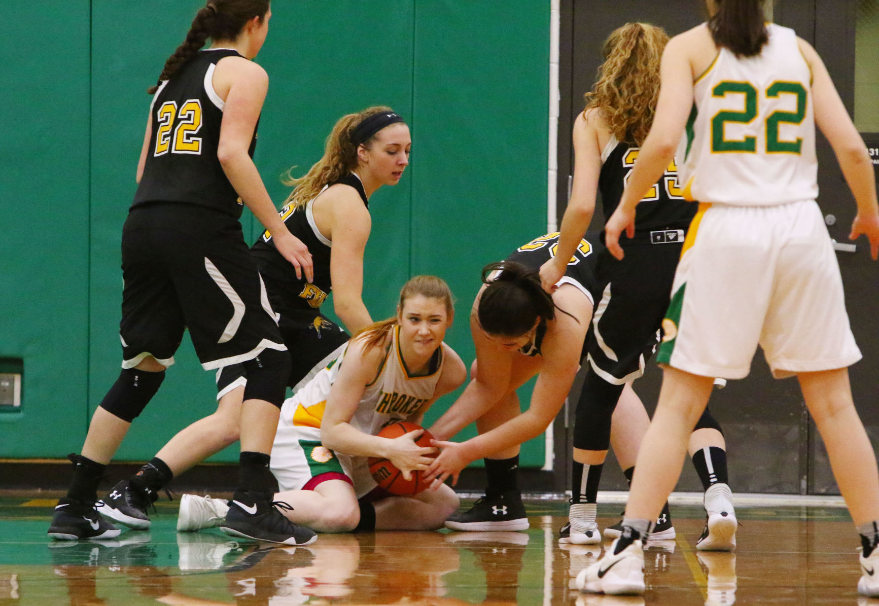 Girls Basketball Sectionals - Kouts vs. Morgan Township